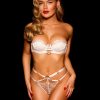 Accessories Honey Birdette | Madeline Ivory Push Up Bra & Bottoms Lingerie Set