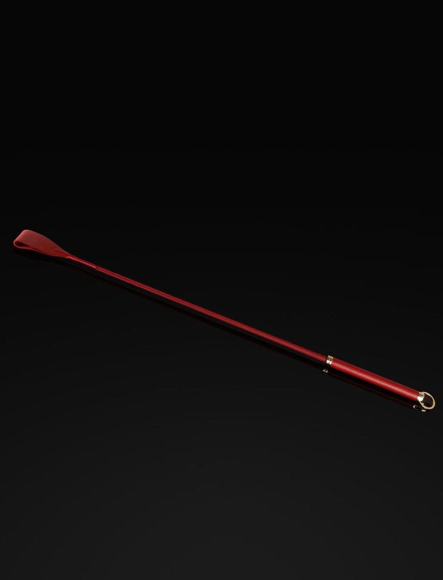 Wellness Honey Birdette | Fashion Fetish Matte Red Riding Crop